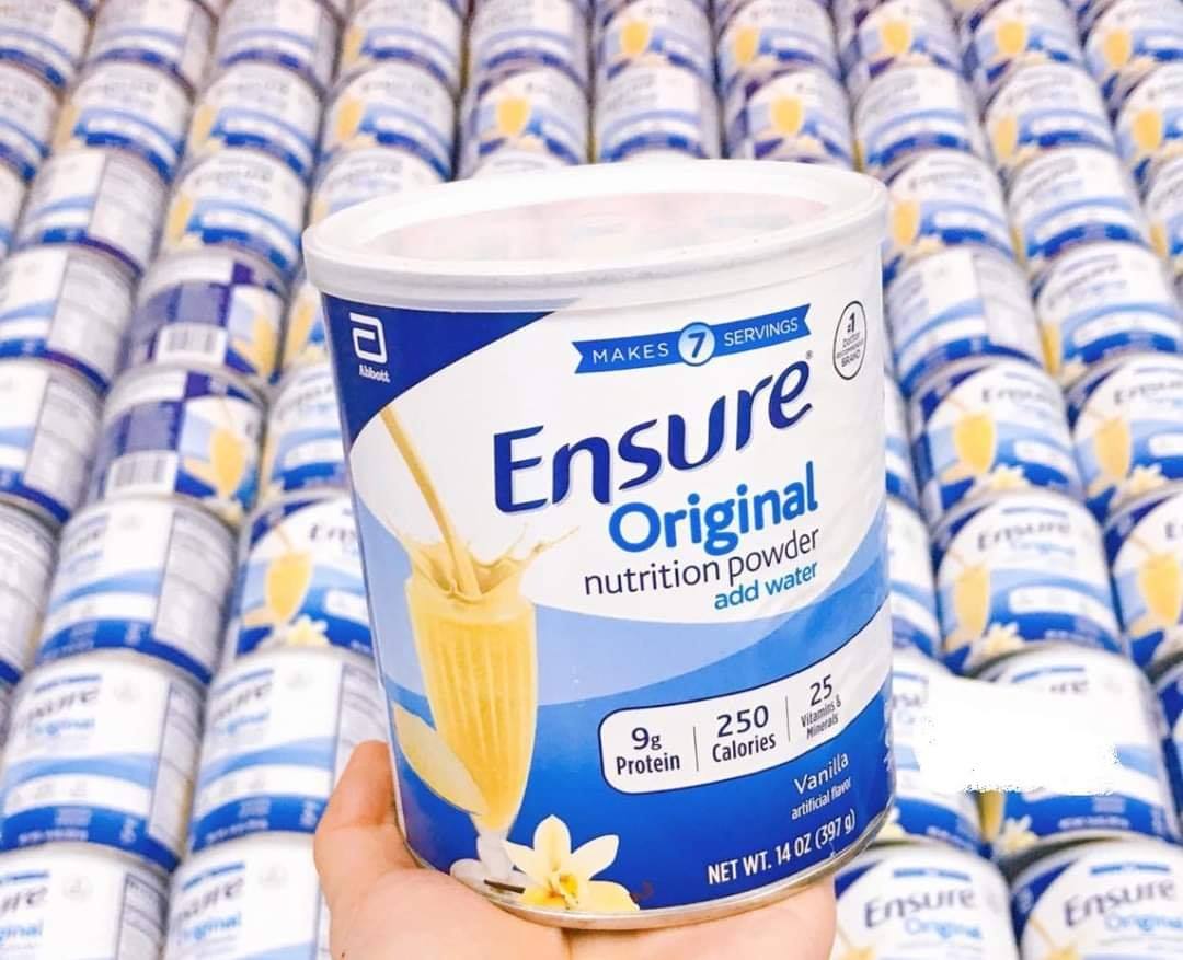 Sữa ensure mỹ original 397g mẫu mới date 2023
