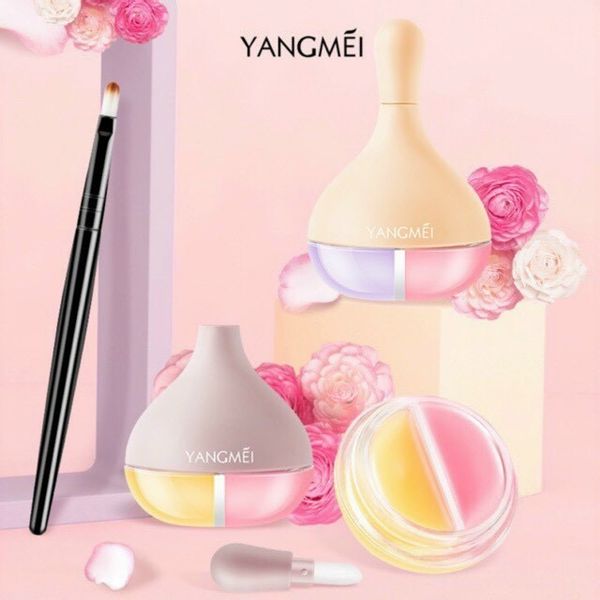 Son dưỡng môi 2 màu siêu tiện lợi light air two - color lip film son dưỡng không màu, tô son bóng nhẹ phục hồi da môi khô, nứt nẻ