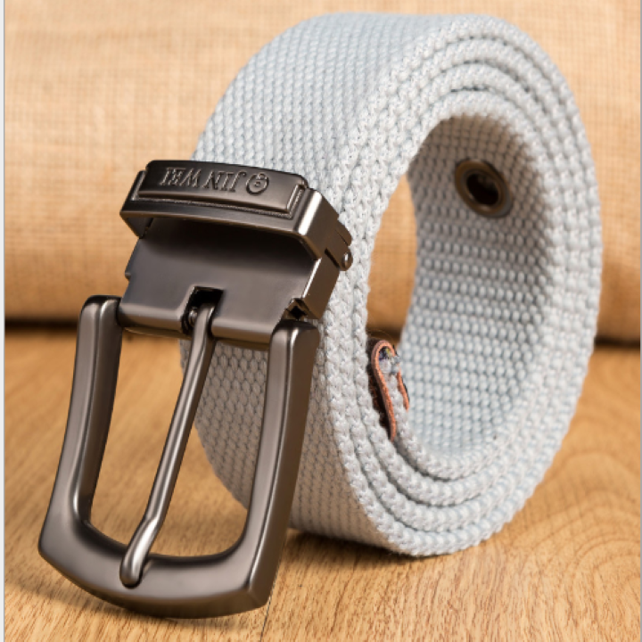 Thắt lưng vải nam - Chất liệu bố cavas - Size 3.8 x 115cm dày 0.4 cm - Khóa kim loại bóng dài - đẹp bền phong cách trẻ trung sành điệu.