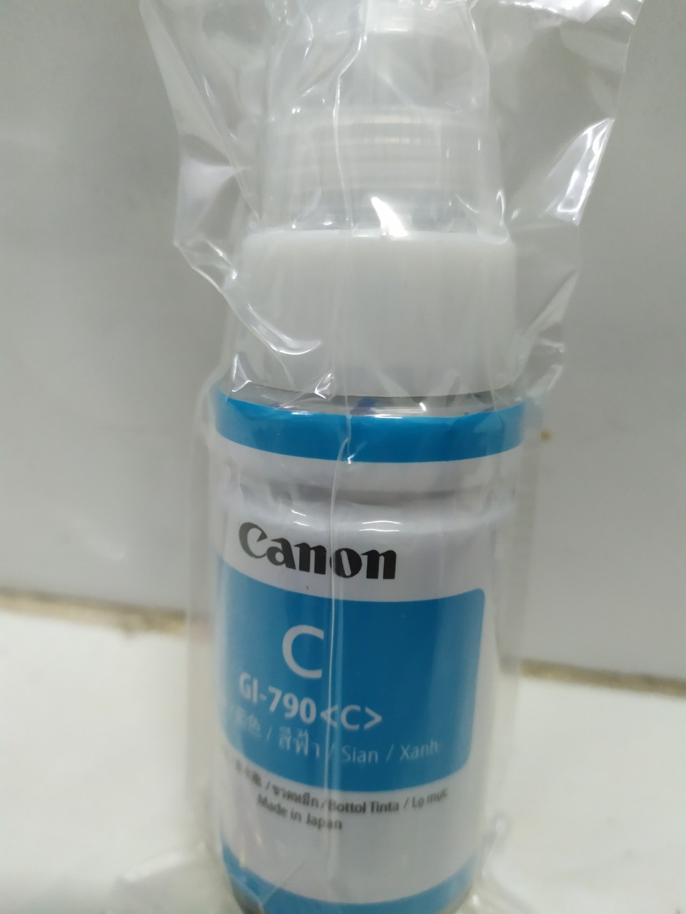 Mực Canon GI-790C màu xanh dành cho CANON G1000,G2000,G3000,G4000,G1010, G2010,G3010, G4010