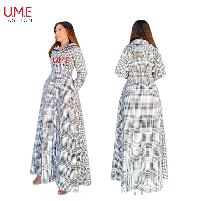 Đầm chống nắng nữ toàn thân thiết kế form A - dài 140cm