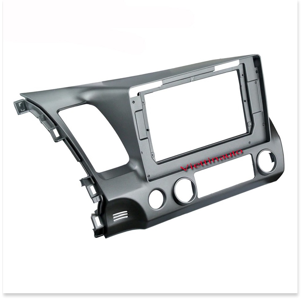 Mặt dưỡng lắp màn hình 9 In xe Honda Civic 2006-2011 - Hàng Chuẩn