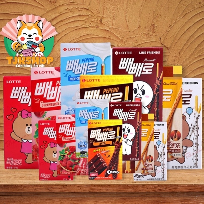 HOT SALE Bánh Que PEPERO KAKAOFRIEND 🍫