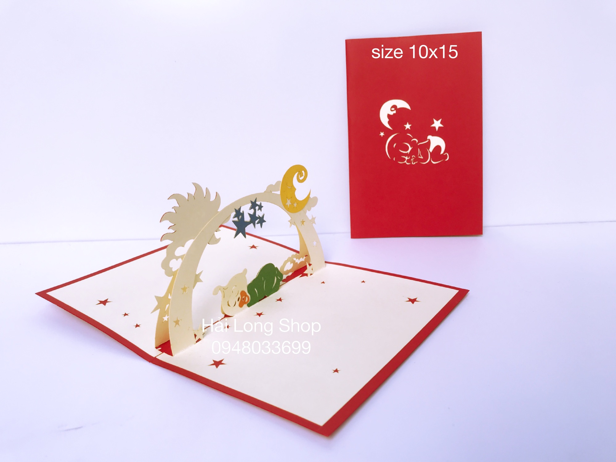 Em bé 3 - baby - love - thiệp 3d