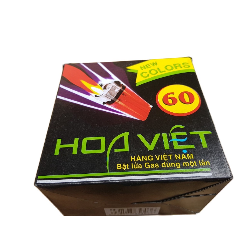 Bật quẹt lửa Hoa Việt ( hộp 50 cái)