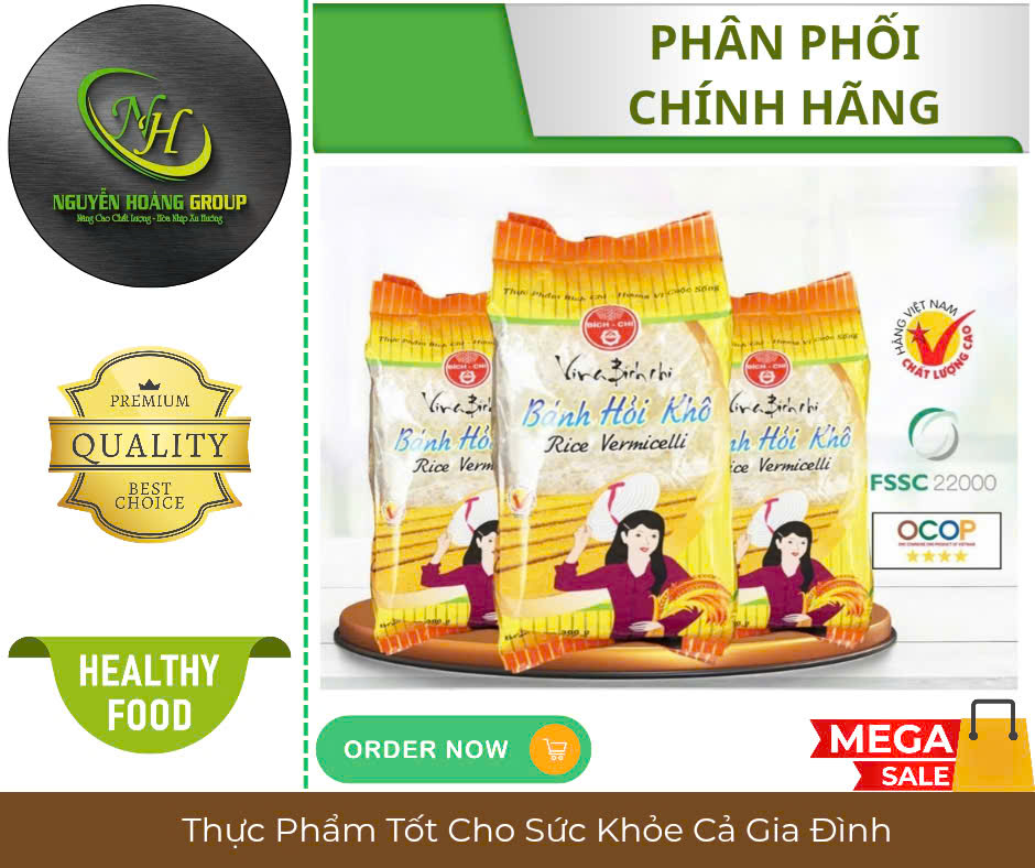COMBO 5 GÓI - BÁNH HỎI KHÔ Bích Chi Gói 300g