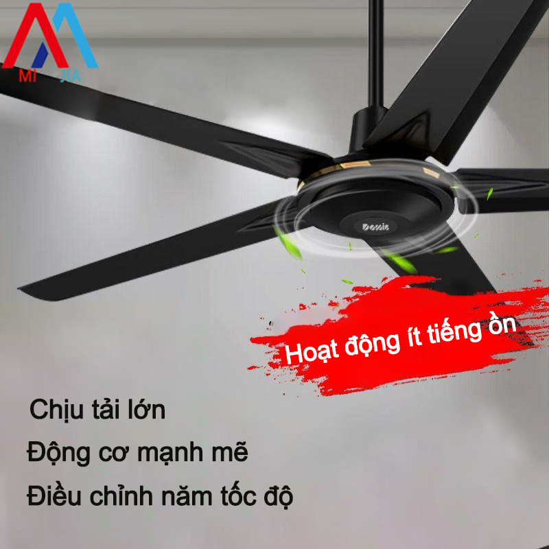 XIAOMIMIJIA Ceiling fan factory iron blade living room three-blade large wind industrial electric fan home ceiling fan school