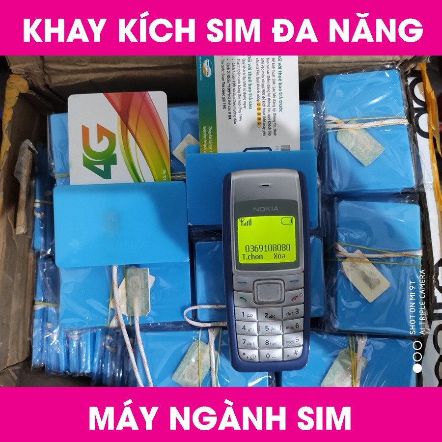 Khay Kich Sim Đa Năng Sử Dụng Đa Mạng Cho Máy Trắng Đen - Đồ Kích Sim Gắn Ngoài