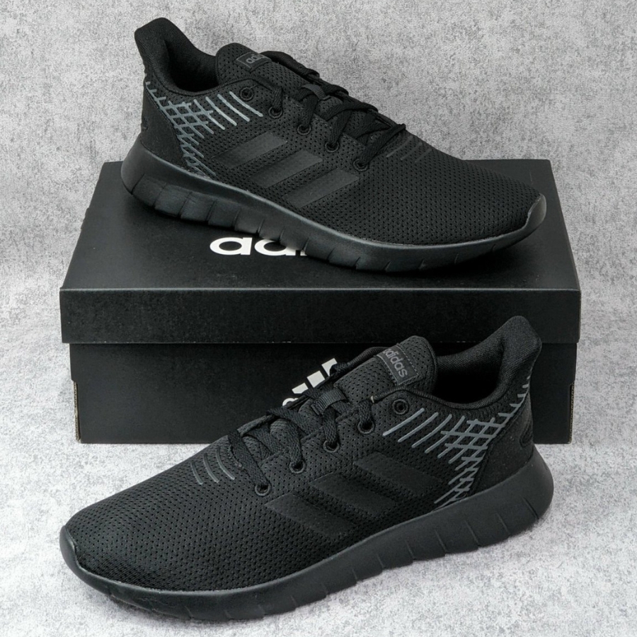 Giày adidas asweerun "triple black" f36333 - hàng chính hãng - bounty sneakers