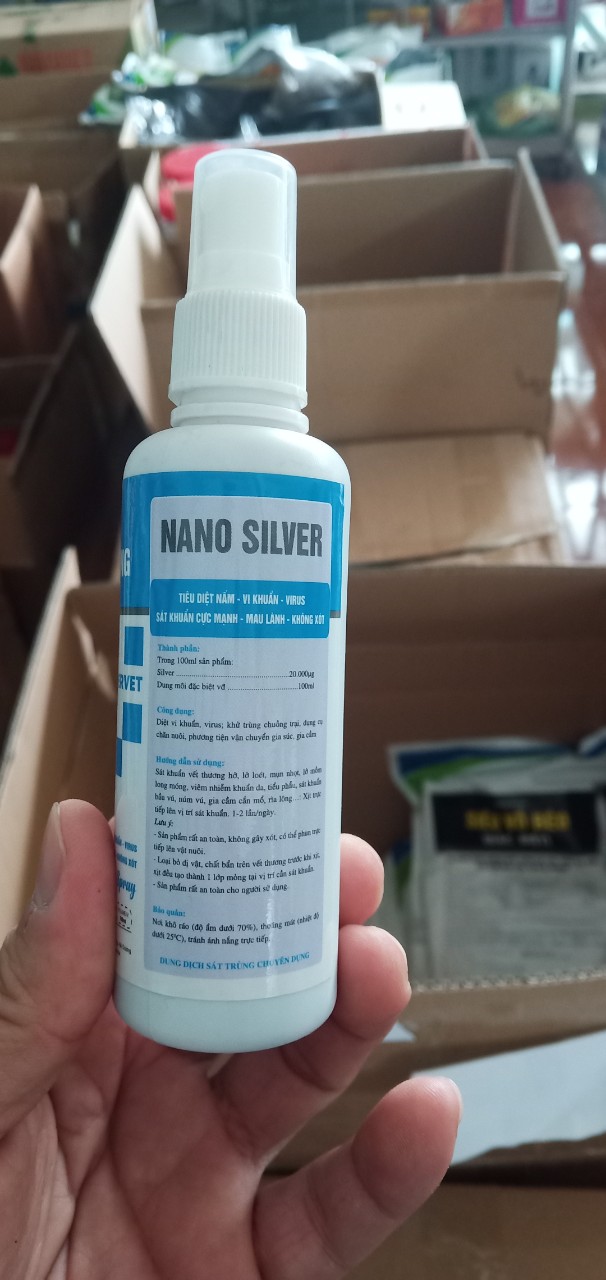 Vua Sát Trùng Nano Bạc, Diệt Tả Châu Phi, Cúm Gia Cầm, Lở Mồm Long Móng