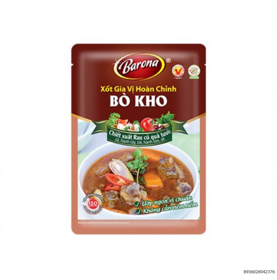 Xốt Gia Vị Hoàn Chỉnh Bò Kho - 80G