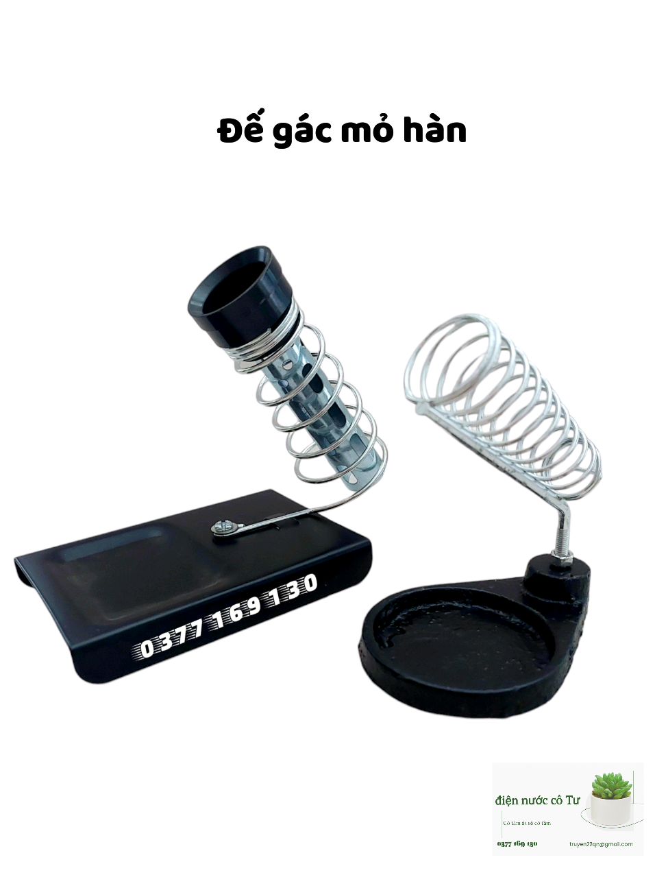Đế gác mỏ hàn chì