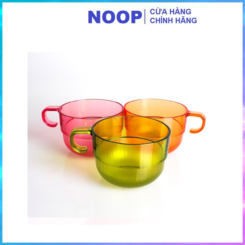 Cốc Ly Tupperware Nhựa PC Cao Cấp Có Quai Trong Như Pha Lê Không Sợ Vỡ 190ml TU40