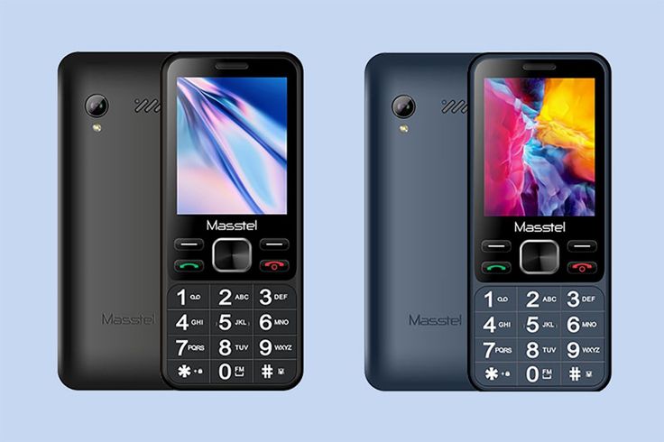 Điện thoại Masstel IZI T2 4G(LTE),chân sạc type-c ,màn hình 2.4inch - Hàng chính hãng