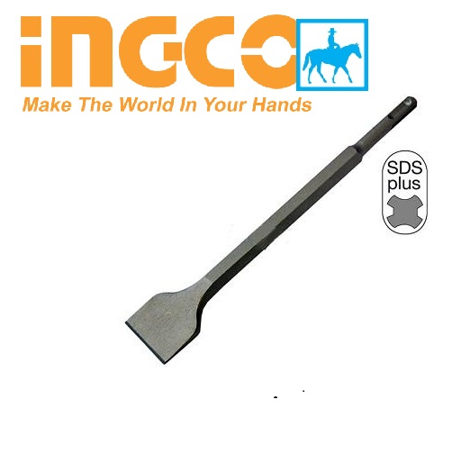 Mũi khoan đục bê tông đầu dẹp đuôi gài 250mm ingco dbc0122502 tac15121412