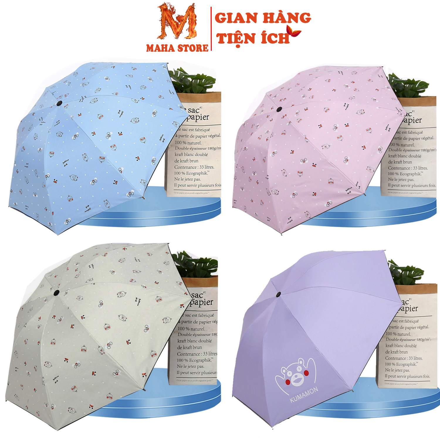Bạn muốn xem một chiếc ô che mưa nhỏ xinh và dễ thương? Đây chính là sản phẩm mà bạn đang tìm kiếm. Với thiết kế đáng yêu, chiếc ô này sẽ khiến bạn thích thú khi sử dụng trong các ngày mưa.