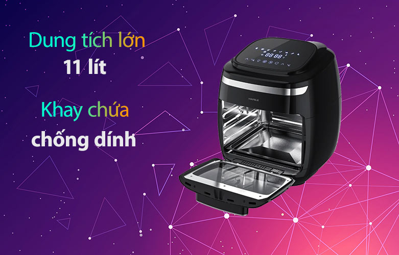 Nồi chiên không dầu cỡ lớn Hafele AF-602A - Bảo hành 12 tháng Nồi chiên không dầu cỡ lớn Hafele AF-602A - Bảo hành 12 tháng