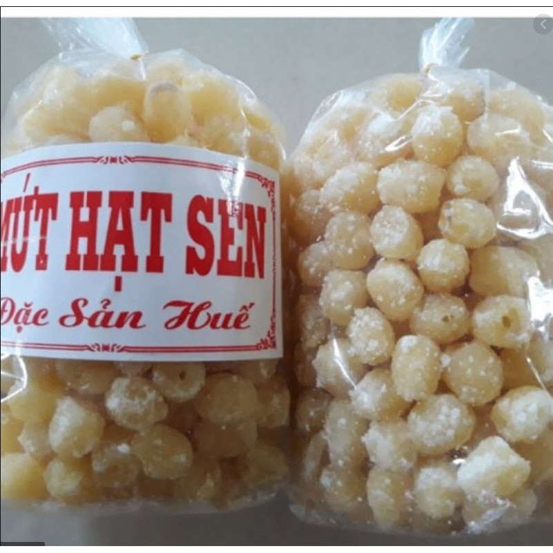 Mứt sen loại nhiều đường Huế - Nguyên liệu làm bánh trung thu