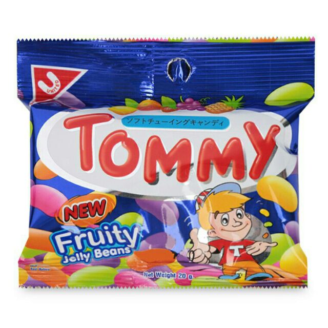 Kẹo Dẻo Trái Cây Tommy Fruity Jelly Beans (Lốc 12 góix15g)