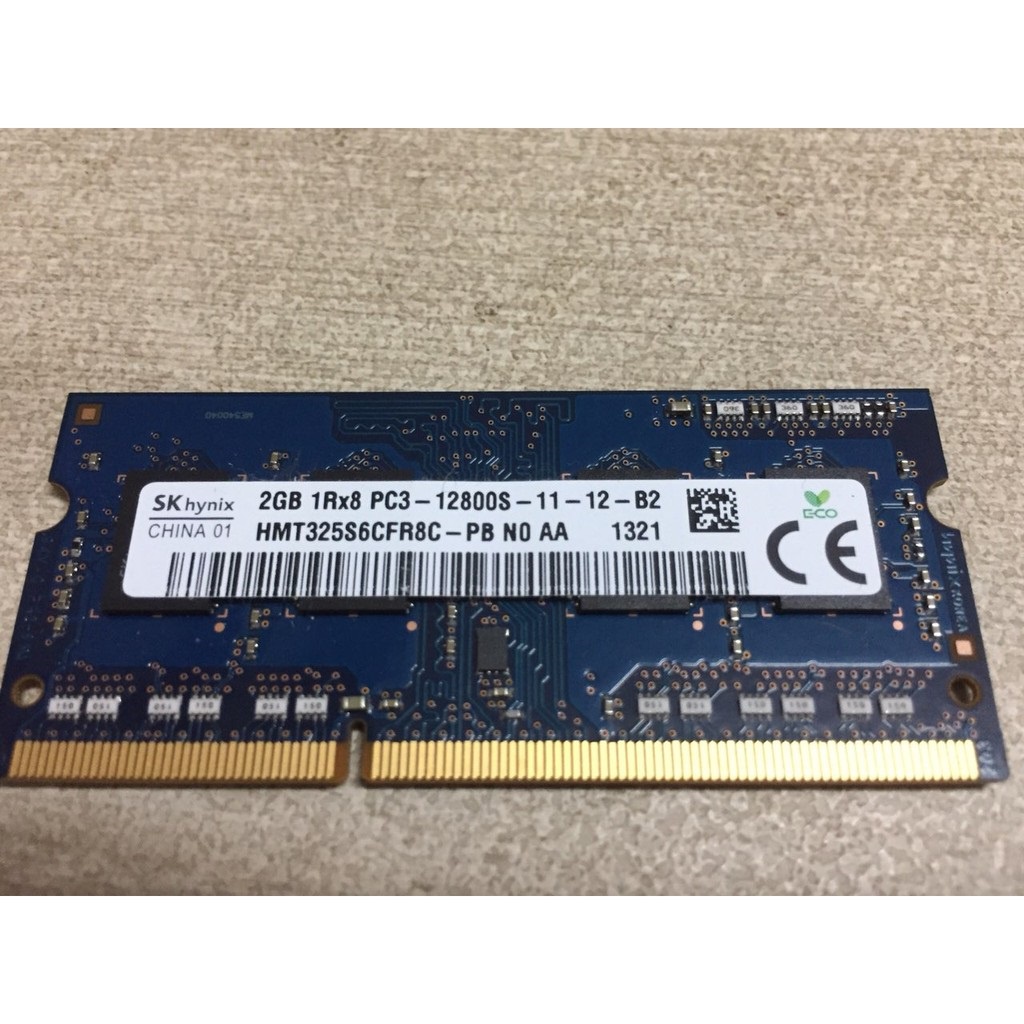 Ram Laptop 2Gb DDR3 Bus 1600MHz