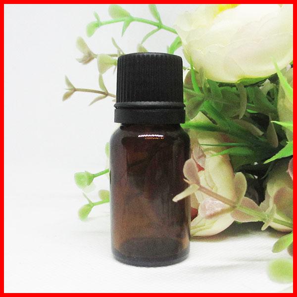 [HCM]Combo 2 Lọ Đựng Tinh Dầu 10ml Màu Hổ Phách Nắp Giọt