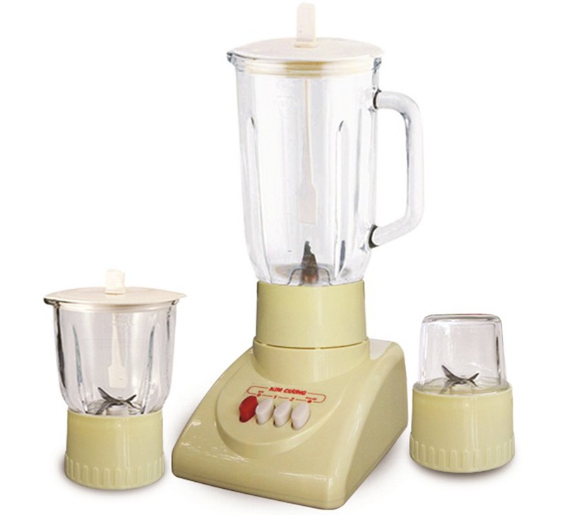 Máy xay sinh tố 3 cối kim cương kc-t02 - thủy tinh công suất 350w