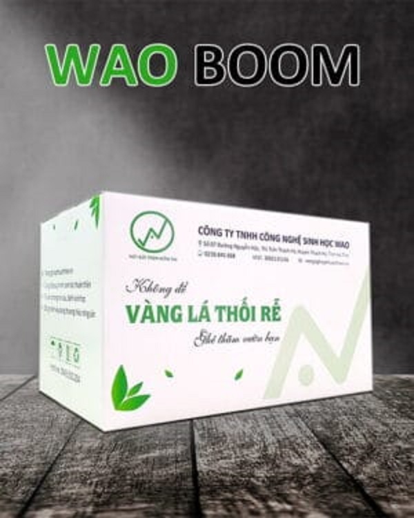 Đặc trị Vàng Lá Thối Rễ, Cải tạo Đất, Ổn định pH - WAO BOOM
