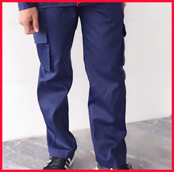 Quần kaki túi hộp nam nữ SHUNI01QBH bảo hộ lao động