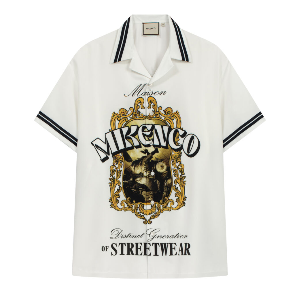 Áo sơ mi nam mikenco new fate shirt