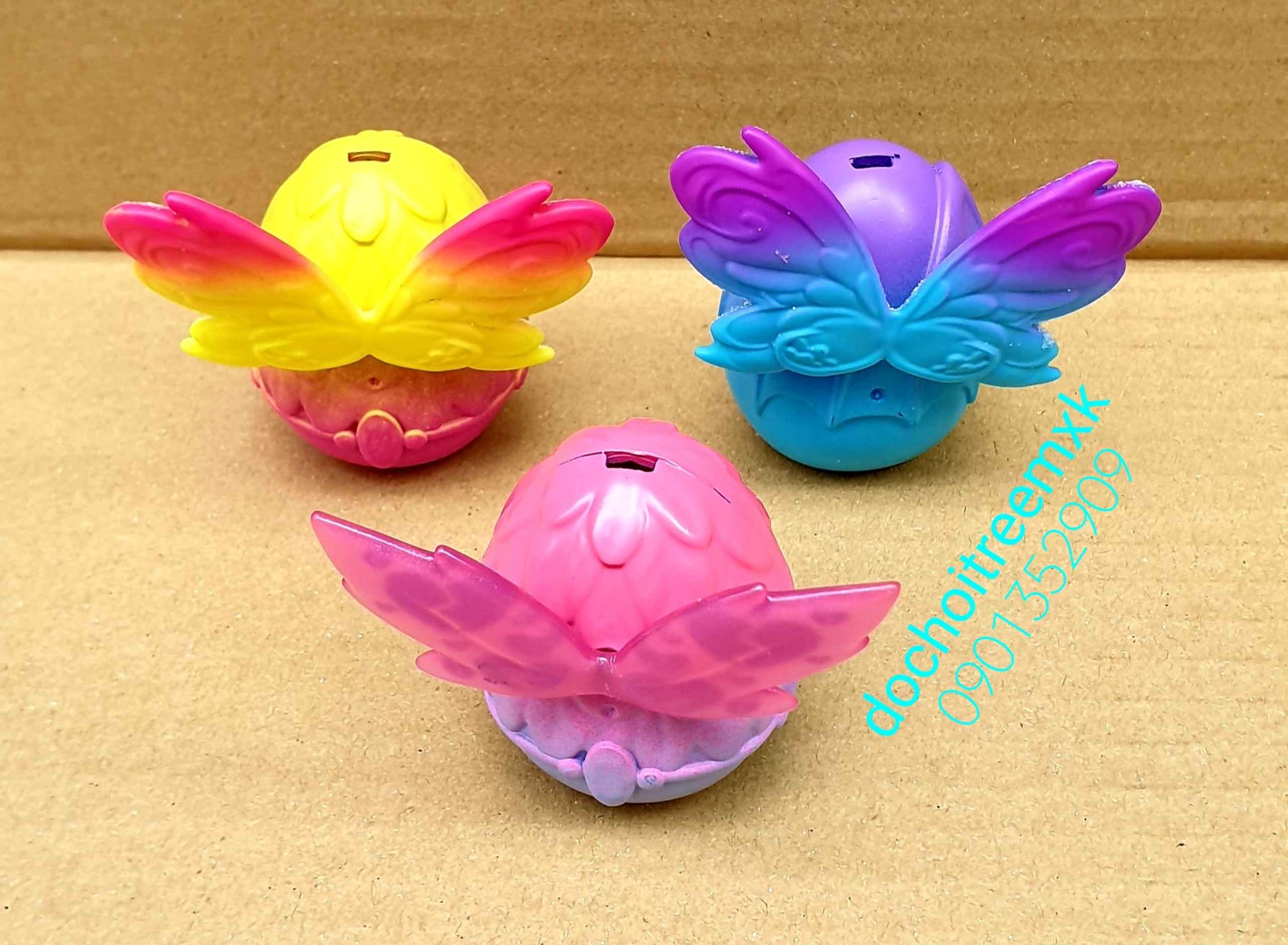 [HCM]Combo 3 quả trứng Hatchimals  SS9 phiên bản cánh tiên hàng Spin Master Canada (cánh rời)
