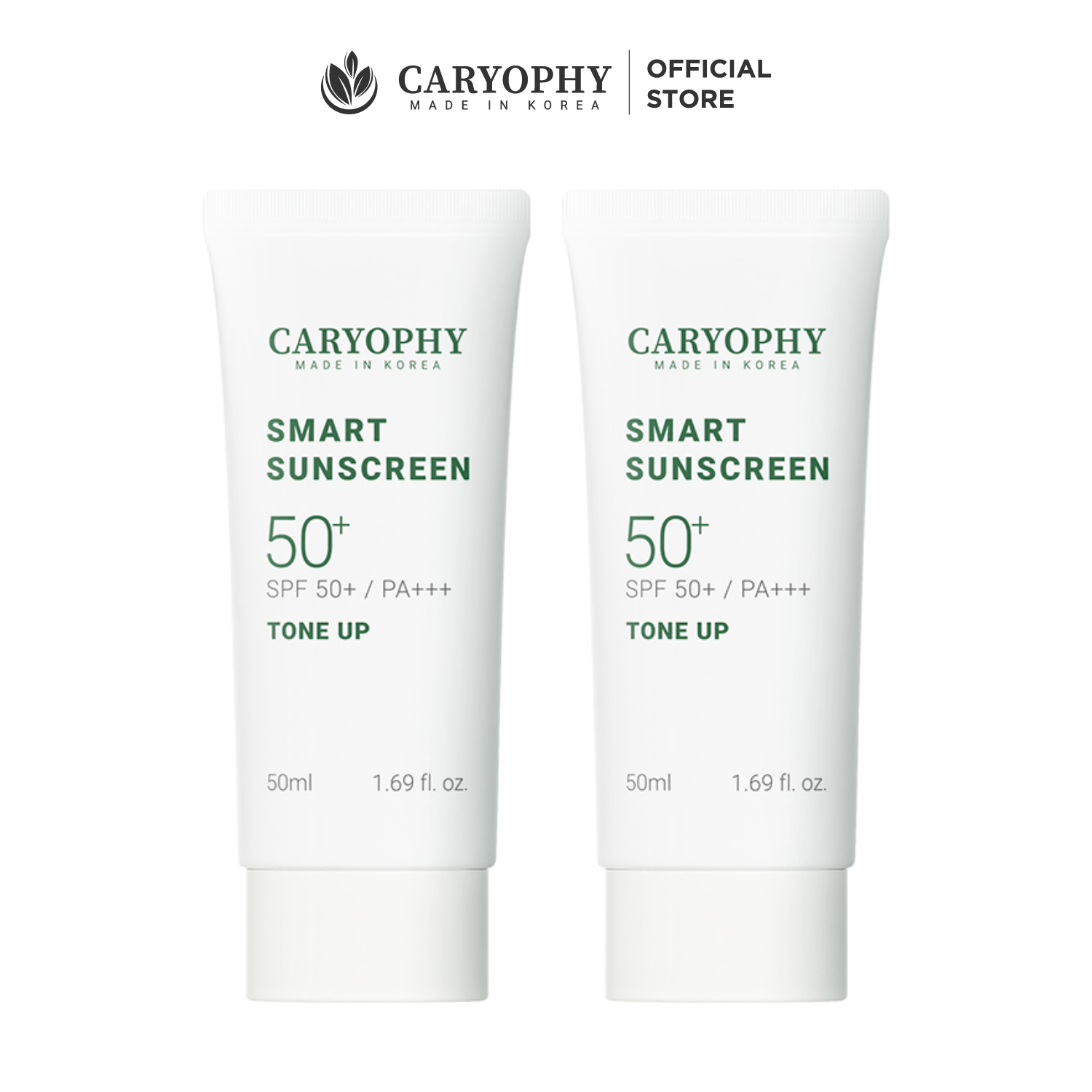 Combo 2 kem chống nắng Caryophy fullsize 50ml