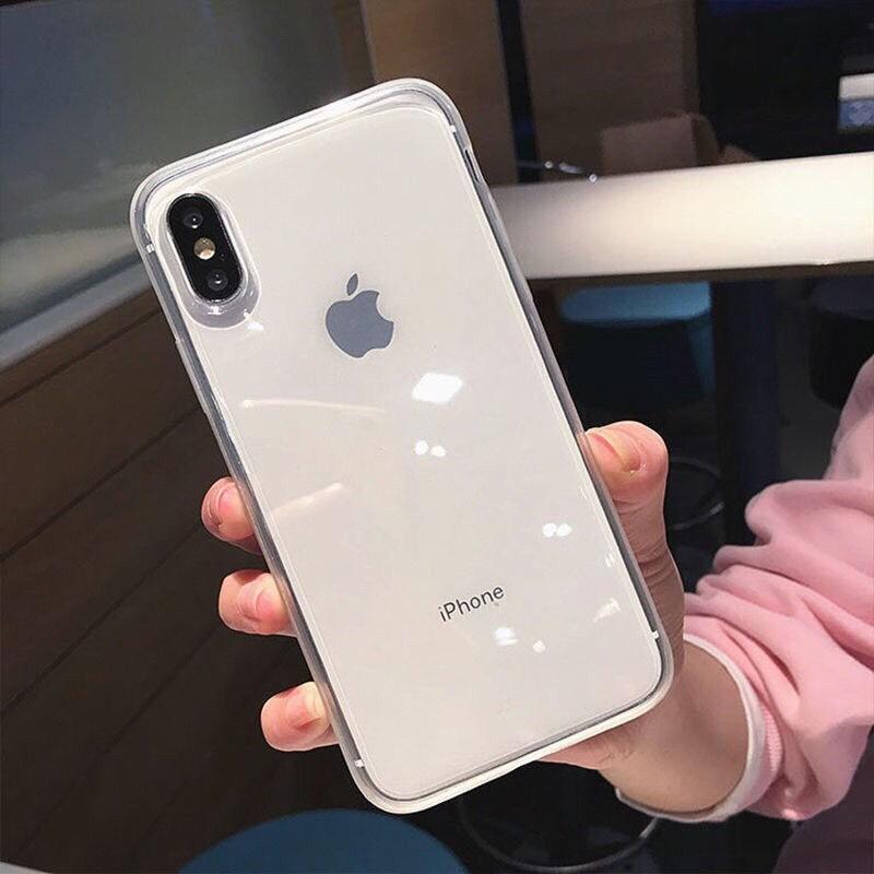 Ốp Lưng Màu Pastel Trong Suốt Cao Cấp - ỐP DẺO IPHONE