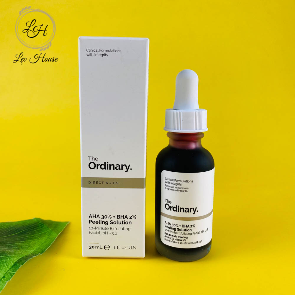 Tẩy tế bào chết hóa học The Ordinary AHA 30% + BHA 2% Peeling Solution 30ml