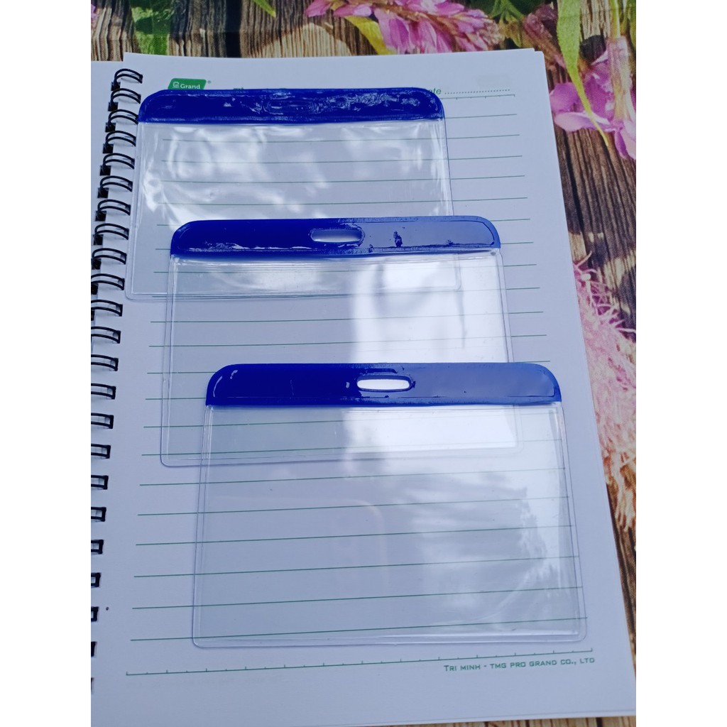 Bảng tên nhựa cứng 8x10cm, Thẻ đeo học sinh