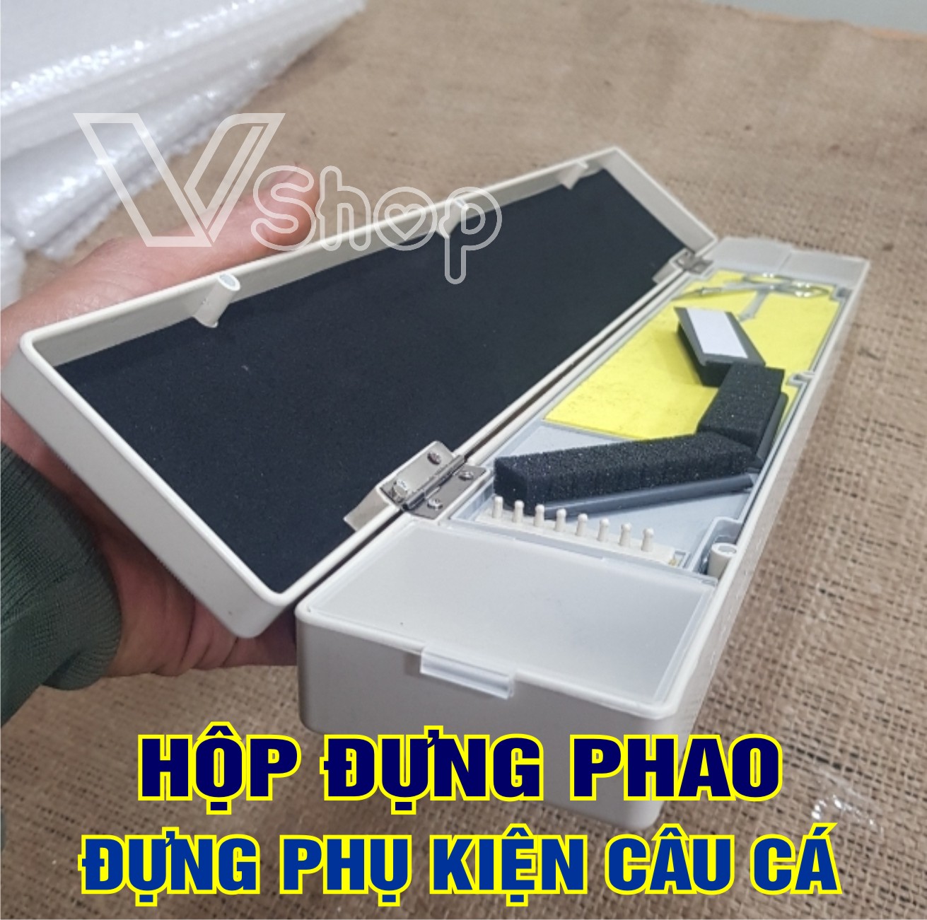 Hộp đựng phao , đựng phụ kiện câu cá