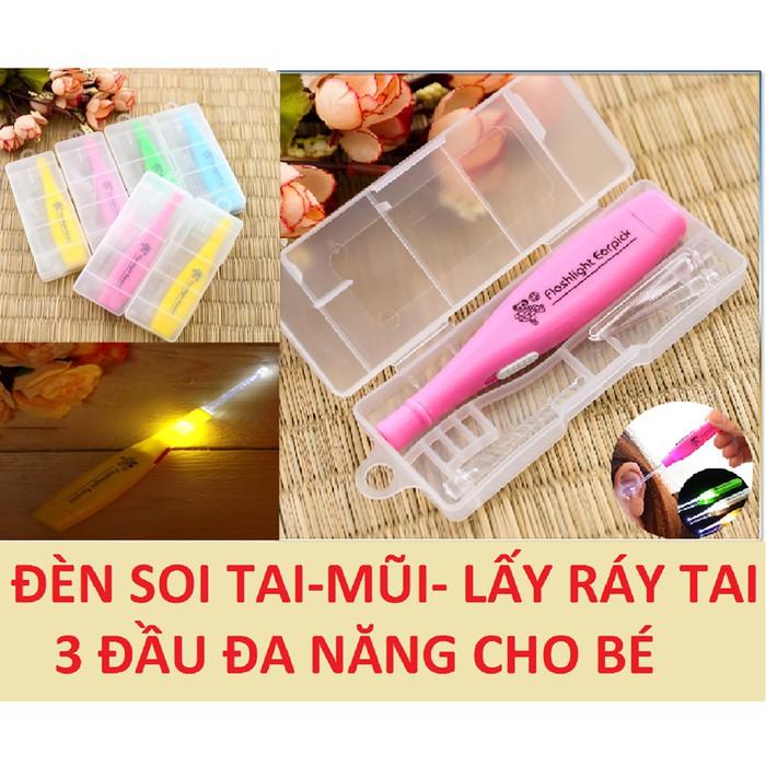 Đèn Soi Tai, Ráy Tai Đèn Kèm Hộp Cho Bé