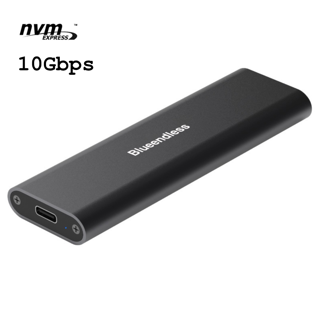 Box ổ cứng ssd nvme m.2 chuẩn usb 3.2 gen 2 10gbps tốc độ cao uasp - blueendless