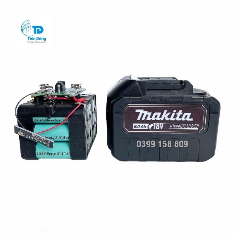 Pin đóng 15Cell Lisen 4Ah dòng xả cao chân makita