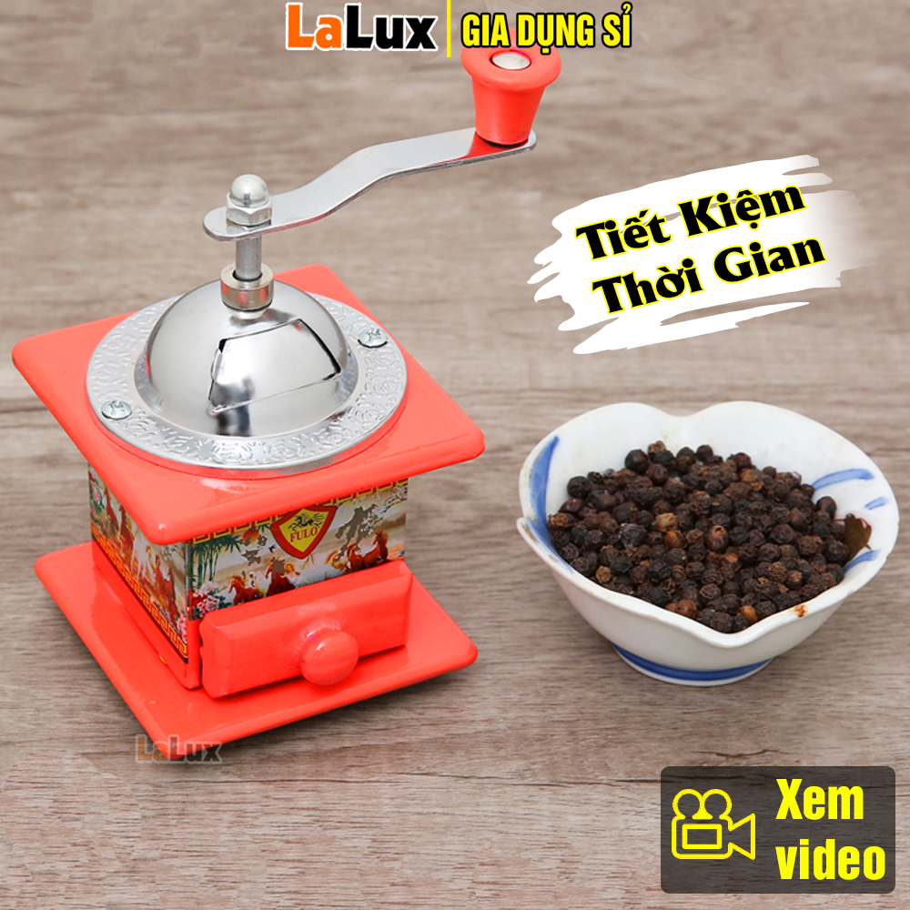 Cối xay tiêu bằng tay suma - lọ xay tiêu tiện lợi , dụng cụ xay tiêu cầm tay lalux