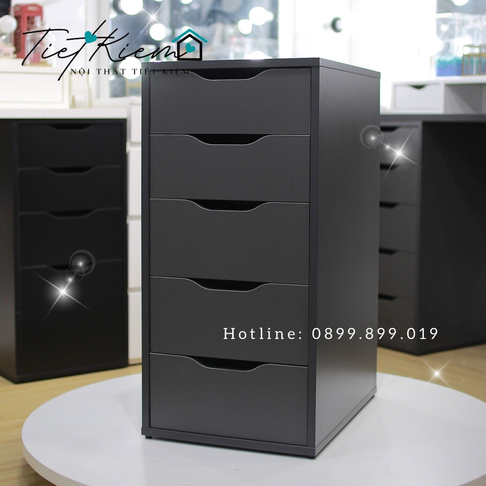 Tủ ikea 5 ngăn nttk ike789