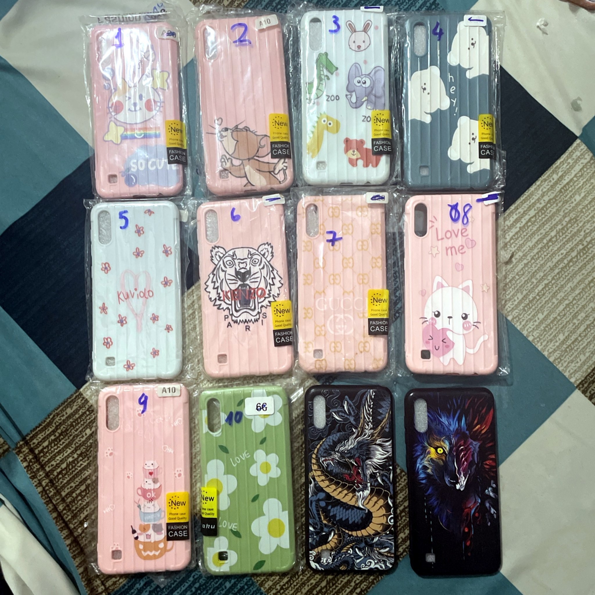 Ốp lưng vali hoạt hình cute dành cho Samsung Galaxy M10/ A10 Sam sung M10/ A10 -