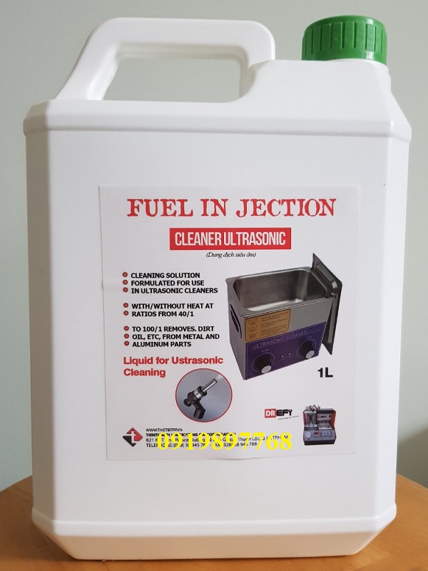 Dung dịch siêu âm súc bét kim phun oto xe máy 5 lit