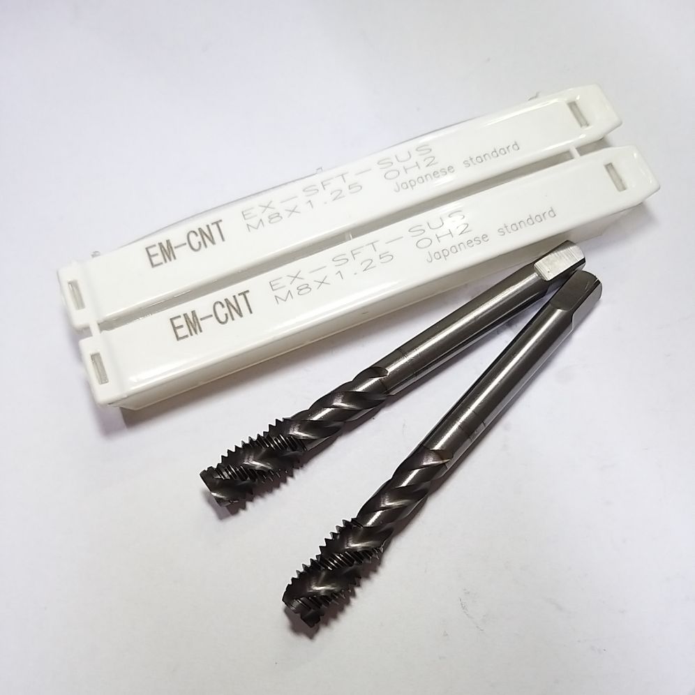 [HCM]Combo 2 Mũi Taro Inox Cao Cấp EM-CNT Xoắn (M8 x 1.25)