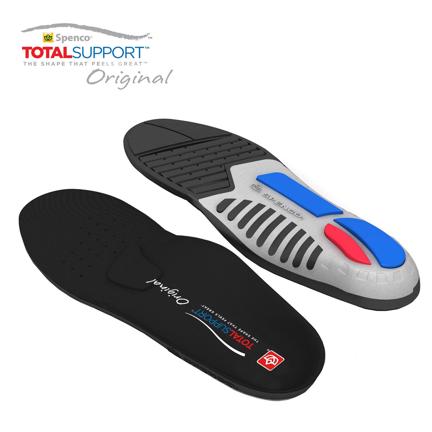 Lót giày giảm đau mỏi chân Spenco Total Suport Original 46-695 đạt chứng nhận y khoa Mỹ
