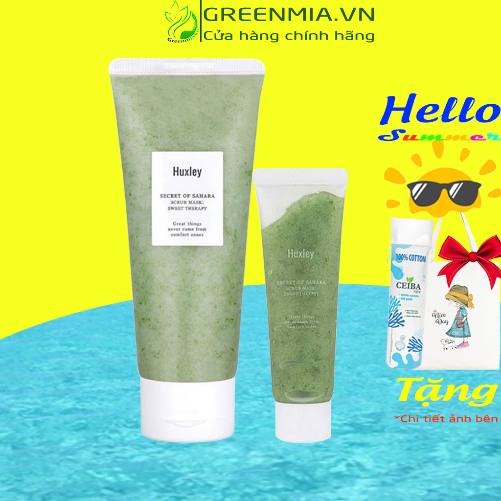 Tẩy Da Chết Huxley Tẩy Tế Bào Chết Xương Rồng Huxley Scrub Mask Sweet Therapy