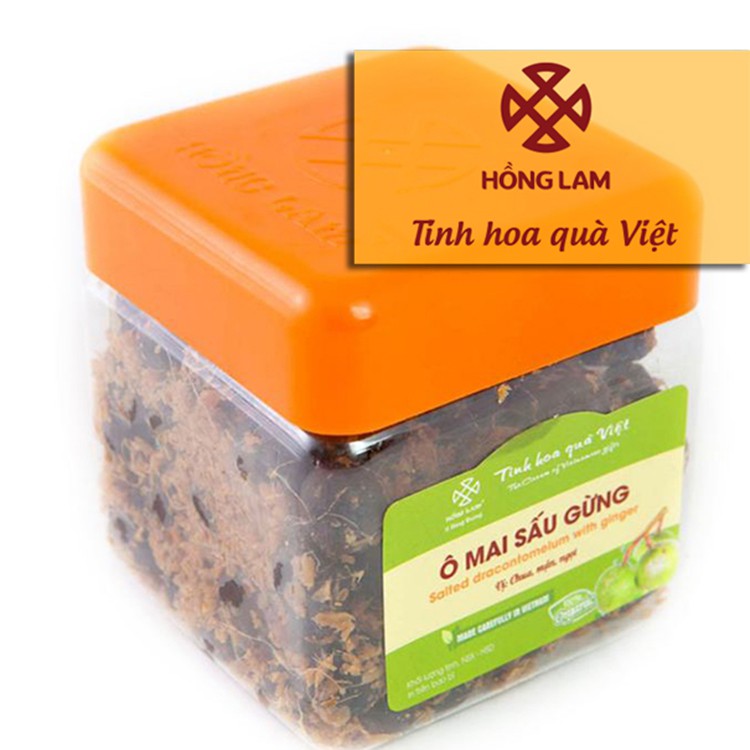 Ô MAI SẤU GỪNG 500g HỒNG LAM