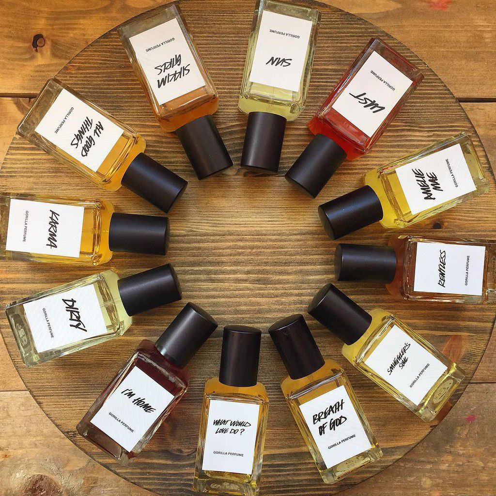 Nước hoa LUSH - White Label Perfume (Dirty, Karma, Breath Of God, What Would Love Do?