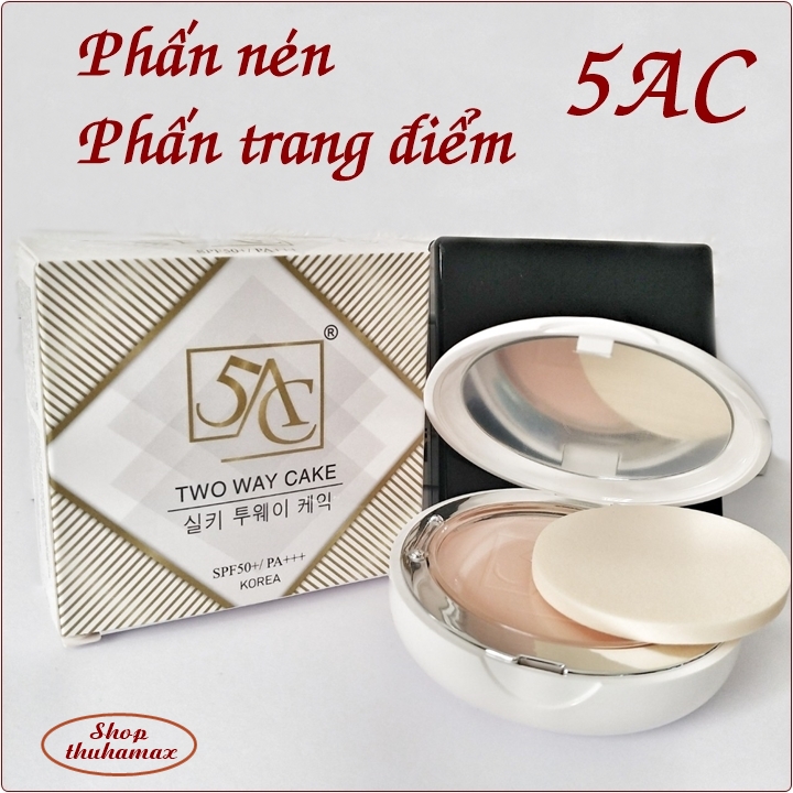 Phấn nén phấn phủ trang điểm Hàn Quốc 5AC