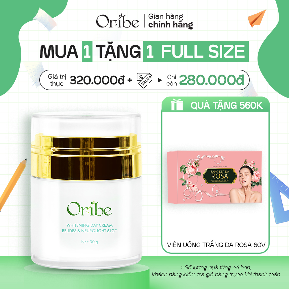 Kem Dưỡng Trắng Da Ban Ngày Oribe Giúp Dưỡng Ẩm Chống Nắng Cho Da 30g