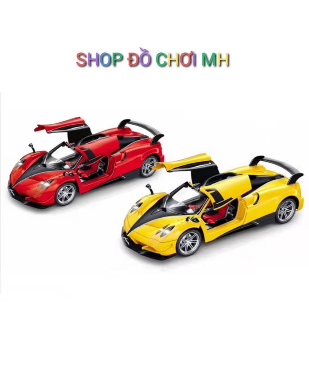 SIÊU XE-XE ĐUA FERRARI HAI CỬA MỞ LÊN-ĐK 7 Đ.TÁC KHÔNG SẠC TL 1:18 (TOP-SPEED WG-7708)